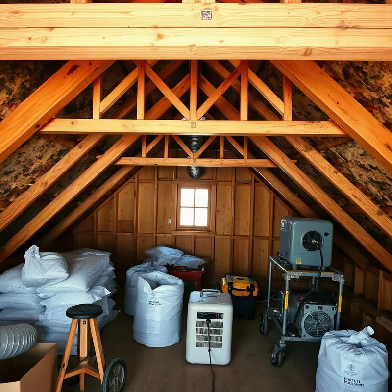 Attic Mold Hiding Above You - Licensed
