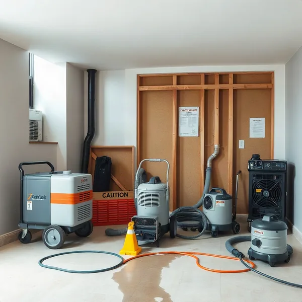 Professional Burst Pipe Cleanup in West Palm Beach carried out by a licensed technician