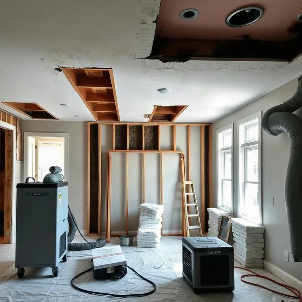 Professional Fire Damage Restoration in West Palm Beach carried out by a licensed technician